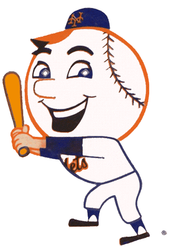 New York Mets 1963-1970 Mascot Logo iron on paper